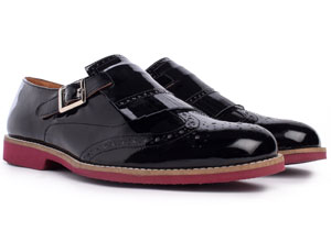 PATENT FRINGED SINGLE MONK